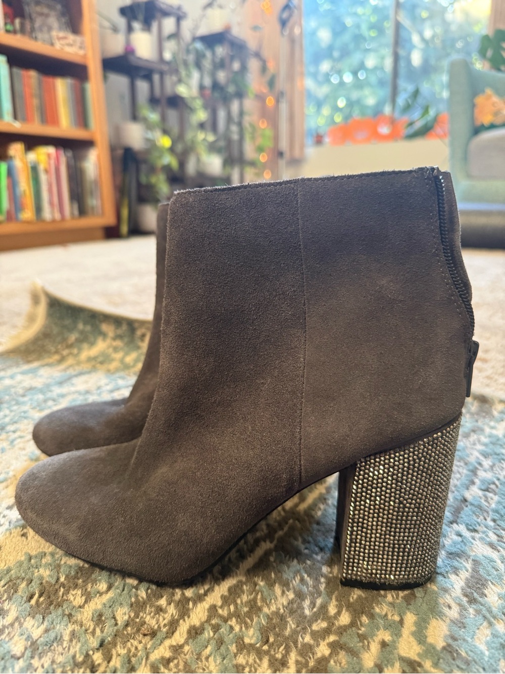 Sparkly Block Heels 8.5